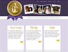Tablet Screenshot of cavaliersofthewest.org